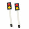 Picture of 2pcs 2 Keys Membrane Switch DIY Keyboard Red/Yellow Buttons PET Control Panel Switch Double Button Membrane Button