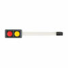 Picture of 2pcs 2 Keys Membrane Switch DIY Keyboard Red/Yellow Buttons PET Control Panel Switch Double Button Membrane Button
