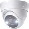 Picture of Real HD 5MP Full Color Night Vision Dome TVI CCTV Security Camera with Visible White LED Lights, 65ft Night Vision, 2.8mm Wide Viewing Angle, Outdoor, Full Metal, ONLY Compatible with 5MP and 8MP DVR