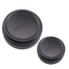 Picture of FX Body Cap&Camera Rear Lens Cover Compatible for Fujifilm X FX Mount Lens Such as X-Pro1 X-Pro2 X-Pro3 X-T1 X-T2 X-T3 X-T10 X-T20 X-T30 X-E1 X-E2 X-E2s X-E3 X-A10