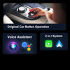 Picture of HOLEPLUS Wireless CarPlay Adapter, 2024 Upgraded, Converts Factory Wired to Wireless, Plug and Play, Compatible with iPhone, Multi-User Connection, (A20 Black)