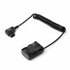 Picture of ZITAY D Tap to LP E6 Dummy Battery Compatible for SMALLHD 501 502 702 Monitor Coiled Power Cable Adapter