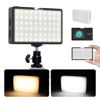 Picture of LED Video Light, Moman Camera Light for Photography, Portable 5000mAh Video Recording Lights with Cold Shoe, Mini Light CRI 98+ Dimmable 2500-9000K Video Lighting, On-Camera-LED-Video-Light
