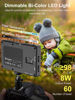 Picture of LED Video Light, Moman Camera Light for Photography, Portable 5000mAh Video Recording Lights with Cold Shoe, Mini Light CRI 98+ Dimmable 2500-9000K Video Lighting, On-Camera-LED-Video-Light