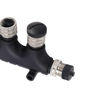 Picture of NMEA 2000 (N2k) Female Blanking Caps, Dust and Moisture Proof Cover, Used to Protect Female (Tee) T-Connectors for Lowrance Simrad B&G Navico & Garmin Networks 2-Pack