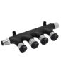 Picture of NMEA 2000 (N2k) Female Blanking Caps, Dust and Moisture Proof Cover, Used to Protect Female (Tee) T-Connectors for Lowrance Simrad B&G Navico & Garmin Networks 2-Pack