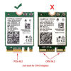 Picture of NFHK NGFF M.2 Key-A to Mini PCI-E PCI Express Converter Adapter for 9260 8265 7260 AC Card