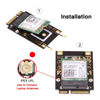 Picture of NFHK NGFF M.2 Key-A to Mini PCI-E PCI Express Converter Adapter for 9260 8265 7260 AC Card