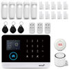Picture of PGST Wireless Alarm System for Home Security,Home Alarm System 24-Piece Kit,with Phone APP Alert (Door Sensor,Siren, Remote, Motion Detector) for Home,Apartment, Work with Alexa(103-F)