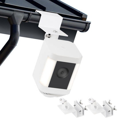 Picture of 2Pack Gutter Mount for Spotlight Cam Plus/Pro (Battery), Adjustable Weatherproof Metal Mount Bracket, Accessories for Your Security Camera