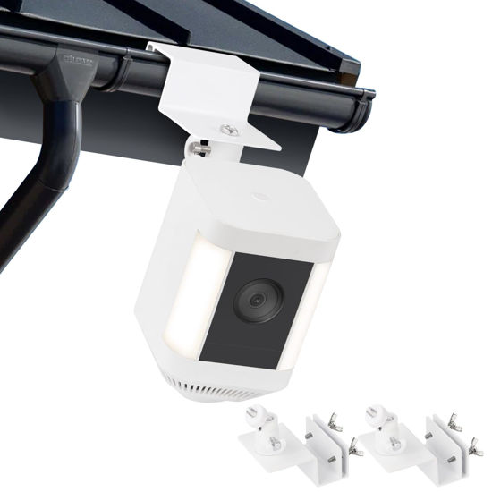 Picture of 2Pack Gutter Mount for Spotlight Cam Plus/Pro (Battery), Adjustable Weatherproof Metal Mount Bracket, Accessories for Your Security Camera