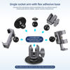 Picture of FANAUE SC-0380P Single Socket Arm Flex Holder Adhesive Base for RAM Mounts 1 inch Ball Head and Motorcycle Phone Mount, VHB Sticky Adhesive can Mounted on Windshields, Dashboards ect Car Accessories.