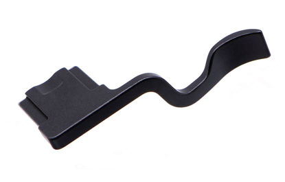 Picture of HITHUT Metal Thumbs Up Grip Hot Shoe Cover for Fujifilm X-T1 X-T2 XT1 XT2 Camera Black with Better Balance and Grip Convenience