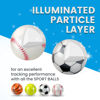 Picture of Perixx PERIPRO-303X2F 1.34 Inches Sports Trackball 2 pcs Pack - Fun Novelty Baseball and Soccer Design - Compatible for M570, M575, PERIMICE-517/520/717/720, and Other 1.34inches Trackball Mouse