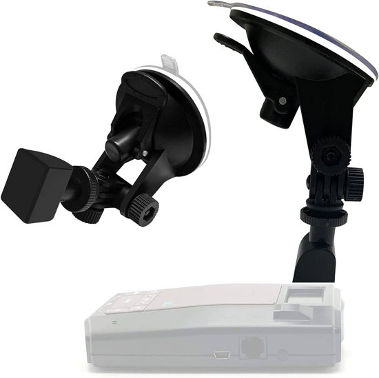 Picture of Gttyowyin EZ Mag Suction Mount, Strong Suction Mount for Escort IX, IXC, Max 3, Redline EX Beltronics Cobra DualPro GT 360 Radar Detector Black EZ Magnetic Mount-Upgraded Version