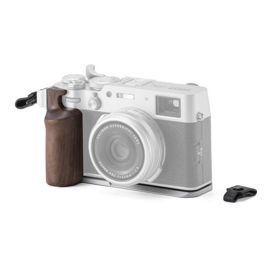 Picture of Tilta Vintage Camera Cage Compatible with Fujifilm X100VI Base Kit - Silver
