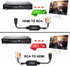 Picture of HDMI to RCA, HDMI to RCA Converter Cable, 1080P HDMI Converter to AV 3RCA CVBs Composite Video Audio Supports TV Stick, Roku, Chromecast, Apple TV, PC, Laptop, Xbox, HDTV, DVD