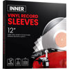 Picture of 75 Pack Vinyl Inner Sleeves - 12-inch Vinyl Record Sleeves - 1.18mil Thick Rice Paper Vinyl Record Storage Inner Sleeves for Vinyl Records - Anti-Static Vinyl Record Sleeves Inner, Moisture Protection
