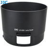 Picture of JW LH-83D Black Reversible Lens Hood for Canon EF 100-400mm f/4.5-5.6L is II USM Lens w/CPL ND Filter Adjustment Window Replaces Canon ET-83D + JW emall Micro Fiber Cleaning Cloth