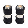 Picture of Outdoor Coaxial Cable Connector, 2 Pack RG6 Coax Coupler Barrel, F Female to Female Extension Connector 3GHz Weatherproof for Outdoor RG6 Cable, TV Cable