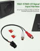 Picture of LANDSIN Signal Input Harness Fit for Punch P300-10 and Punch P300-12 Enclosure Amplified Subwoofer Enclosures for Any Car Interior Replace 1560-57865-01 with 2*Fuses