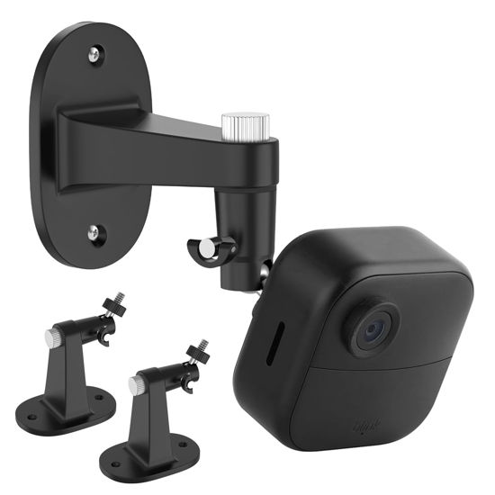 Picture of 2Pack Wall Mount Bracket for Blink Outdoor 4 (4th Gen)/(3rd Gen)/All-New Blink Indoor/Blink XT/XT2, Also for Blink Mini/Mini 2, 360° Adjustable Indoor/Outdoor Camera Mount with Perfect View Angle