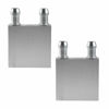 Picture of BXQINLENX 2PCS Aluminum Water Cooling Block for Computer PC CPU Graphics Radiator Heatsink (40X40MM)