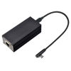 Picture of REVODATA 25W PoE to USB C Adapter Converter , PoE to Type-C Power Output with Ethernet, 5V/9V/12V/15V/20V Adaptive Output, Wired Broadband and PD Charging for Phone/Tablet (PD2CAT-20V)