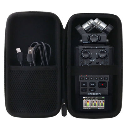 Picture of WAIYUCN Hard EVA Carrying Case for Zoom H6 Portable Studio Handy Recorder Case.
