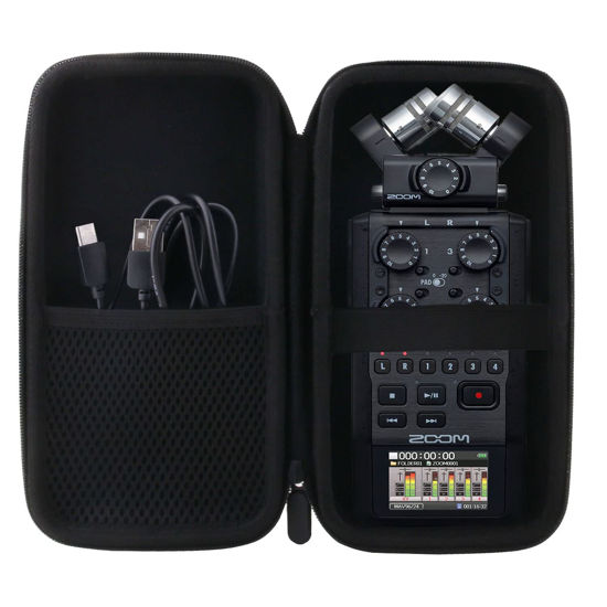 Picture of WAIYUCN Hard EVA Carrying Case for Zoom H6 Portable Studio Handy Recorder Case.
