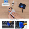 Picture of 17.9 OZ Screen Cleaner Spray Cadith Touchscreen Cleaning Kit for TV Screen, Computer, Laptop, Phone, Ipad - Electronic Cleaner with Blush