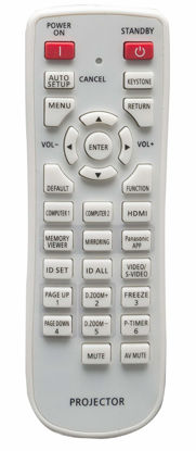Picture of N2QAYA000100 Replaced Remote fit for Panasonic LCD Projector PT-VW355N PT-VX425N PT-VX425NU PT-VX425NZ PT-VX425NZU