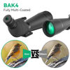 Picture of Gosky Updated 20-60x85 Dual Focusing Spotting Scopes with Tripod, Carrying Bag and Quick Phone Holder - BAK4 High Definition Waterproof Spotter Scope for Bird Watching Wildlife Scenery