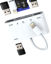 Picture of Lightning to USB Micro SD Card Reader Charger Adapter 6in1 for iPhone 13 14 Pro Max for iPad Dongle for Apple MFI Certified Hub Cable TF OTG Camera Memory Cord Converter Splitter Charging Accessories