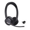 Picture of Yealink BH70 Wireless Bluetooth Headset with Microphone for Work, up to 35h Talking Battery Life, 3-Mic Noise Cancellation, 147g Lightweight Microsoft Teams Certified Headphone for Open Office, USB-C