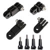 Picture of OctinPris 3-Way Adjustable Extension Pivot Arm Adapter Set- Long & Short Straight Joints Connector Convertor 35mm/50mm (2X Same Direction + 2X Reverse) for Gopro Hero Series, SJCAM, GeekPro ect.
