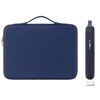 Picture of DOMISO 17 inch Laptop Sleeve with Handle Shockproof Waterproof EVA Protective Case for 17.3" ZBook Fury 17.3 G8/MSI GS73VR Stealth Pro/HP Envy 17/LG Gram 17"/ROG Strix GL702VS, Dark Blue