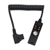 Picture of Chikoni D-tap Male to 3 Port Female Splitter Power Cable Hub Connector with C Type and Indicator Light Suitable for Anton Bauer V-Mount ARRI RED Camera TILTA Steadicam IDX Battery, for D-Tap outputs