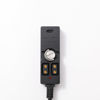 Picture of Chikoni D-tap Male to 3 Port Female Splitter Power Cable Hub Connector with C Type and Indicator Light Suitable for Anton Bauer V-Mount ARRI RED Camera TILTA Steadicam IDX Battery, for D-Tap outputs