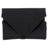 Picture of PATIKIL Camera Protective Wrap, 18"x18" Lens Wrap Cloth with Thick Protective Neoprene, Lens Pouch Bag with Hook and Loop for Lens, SLR, Black Purple