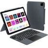 Picture of Macally iPad Air 13 Inch Case Keyboard (M2, 2024) | iPad Pro 12.9 Keyboard Case (5/6th Gen) Detachable Backlit Keyboard with Large Trackpad, Multi-View Stand, Pencil Holder