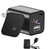 Picture of 2024 New Hidden Camera Detector with Charger, 1080P Security Portable Camera, Mini Nanny Cam with Loop Working for Indoor/Ourdoor Surveillance, No Audio, No WiFi, up to 64GB SD Card (Not Included)