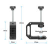 Picture of CAMVATE C Clamp(Widen) with Multiple 1/4"-20 and 3/8"-16 Threads (2.25" Neck) - 3305