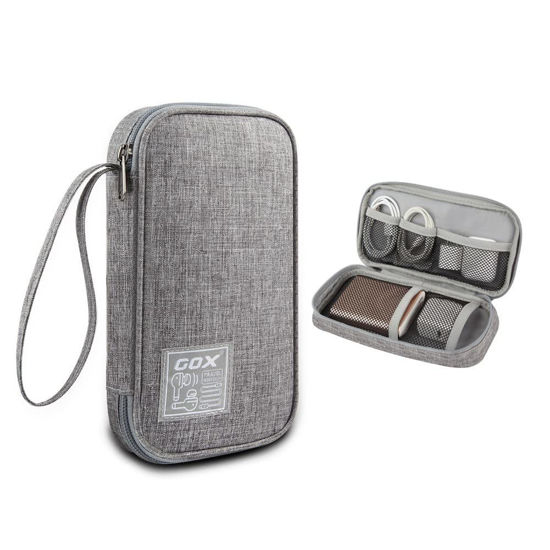 Picture of GOX Electronic Cable Organizer Travel Case Tech Pouch
