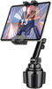 Picture of woleyi Cup Holder Car Tablet Mount, iPad Mount Holder for Car/Truck, 360° Rotation Adjustable Universal Tablet Stand Cradle Compatible with iPad Pro Air Mini, Galaxy Tabs, Cell Phones, 4.7-13" Devices