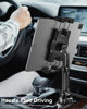 Picture of woleyi Cup Holder Car Tablet Mount, iPad Mount Holder for Car/Truck, 360° Rotation Adjustable Universal Tablet Stand Cradle Compatible with iPad Pro Air Mini, Galaxy Tabs, Cell Phones, 4.7-13" Devices