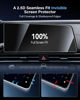 Picture of For 2025 Hyundai Elantra Screen Protector - 2021-2025 Elantra (SE/SEL/Limited/N Line) 10.25 Inch Touchscreen+Dashboard Screen Protector 2021-2025 Elantra Accessories 9H Hardness Tempered Glass- HD