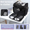 Picture of LOTCAIN Cable Organizer Bag,Cable Management Box Cord Organizer Case,Electronics Cord Storage Bag with Adjustable Divider Large Cable Storage Bag Carrying Case for Cable, Cord,Power Strip