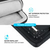Picture of Lacdo 360° Protective Laptop Shoulder Bag, 16 inch Laptop Bag for 16 inch New MacBook Pro M4/M3/M2 /M1 Pro Max A3403 A3186 A2991 A2780 A2485 2024-2019, 15" Surface Laptop 7th Copilot+PC Computer,Black