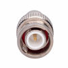 Picture of BNC Male to RCA Female Phono Adapter CCTV Power Coax Coaxial Coupler Connector Plug Adaptor Compatible with CCTV Security Camera/Surveillance Systems DVRs Cameras Switchers TV Cable | Nickel Plated